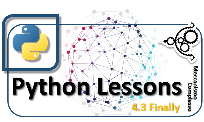 Python Lessons - 4.3 Finally