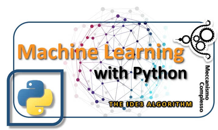 Machine Learning with Python - IDE3 algorithm