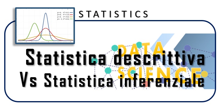 Statistica descrittiva vs statistica inferenziale