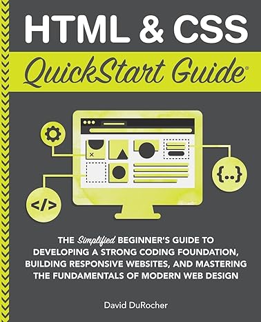 Book HTML & CSS start Guide