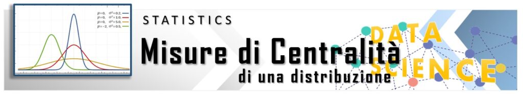 Misure della centralità di una distribuzione head