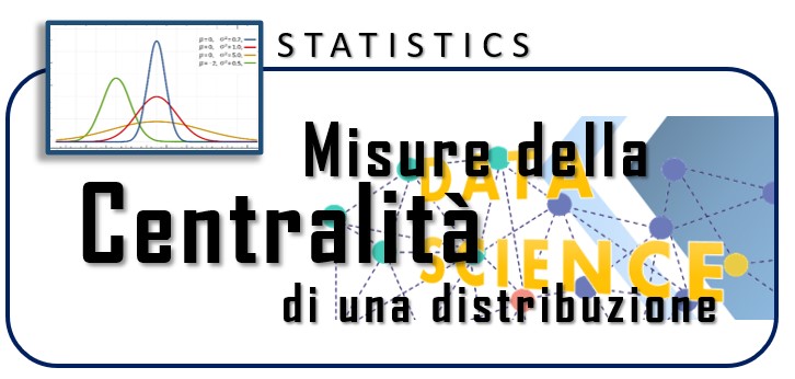 Misure della centralità di una distribuzione