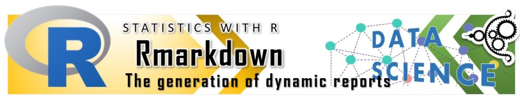 RMarkdown the generation of dynamic reports header