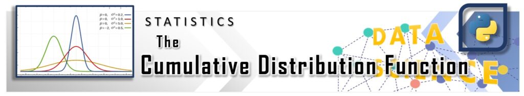 The Cumulative Distribution Function header